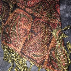 pashmina Accessories - Brown Paisley Paisley Pashmina Scarf pashmina Accessories - Brown Paisley Paisley Pashmina Scarf